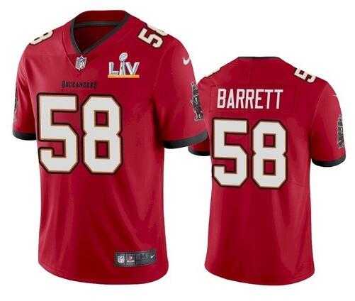 Nike Men & Women & Youth Buccaneers 58 Shaquil Barrett Red 2021 Super Bowl LV Vapor Untouchable Limited Jersey,We sell and wholesale Nike Men & Women & Youth Buccaneers 58 Shaquil Barrett Red 2021 Super Bowl LV Vapor Untouchable Limited Jersey on line form chian!